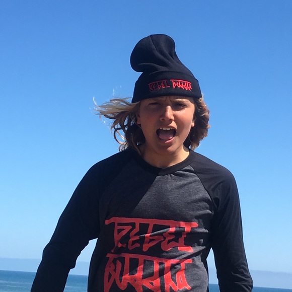 Rebel Buddha logo 3/4 sleeve shirt - Picture 3 of 4